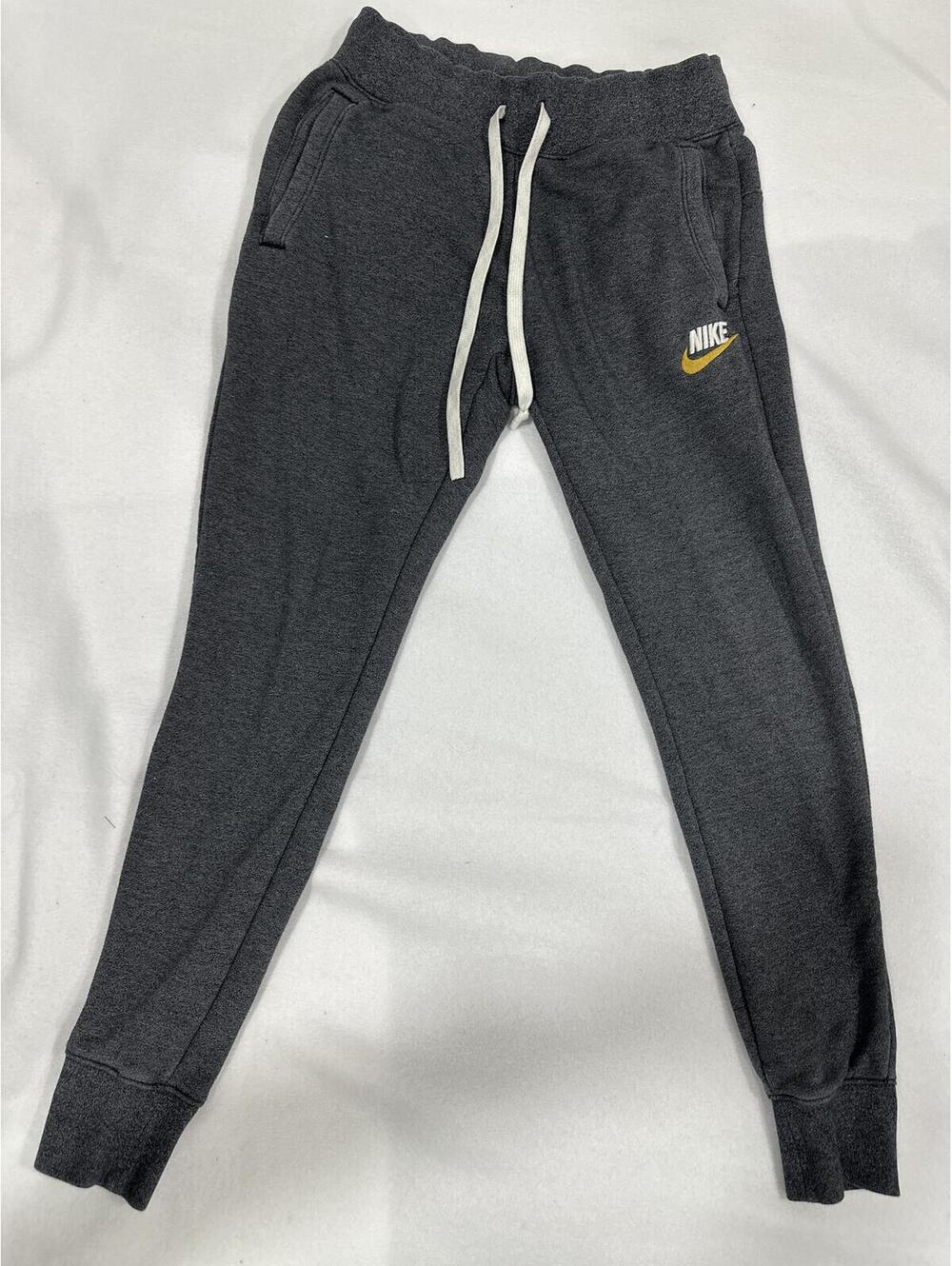 Nike Dark Gray Slim Fit Jogger Sweatpants with Zipper Pocket